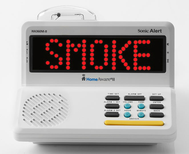 Sonic Alert HA360m-II HomeAware II Signaling Hub with built in Smoke/CO