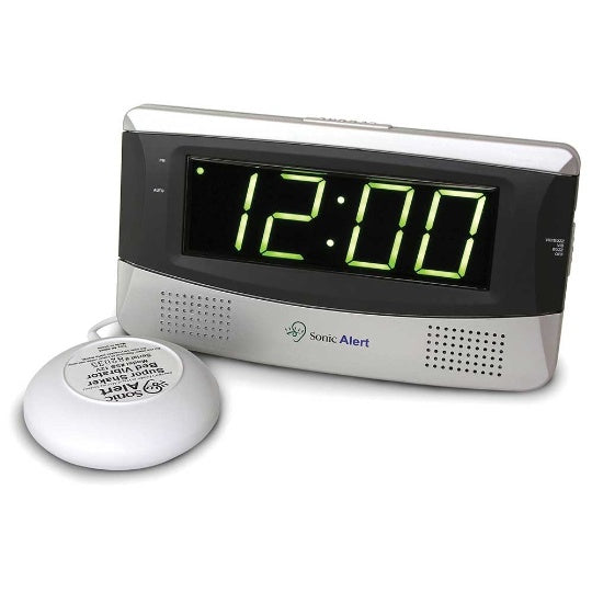 Sonic Boom SB300ss Vibrating Large Display Alarm Clock