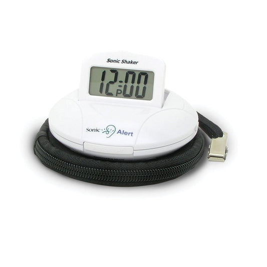 Sonic Shaker SBP100 Vibrating Travel Alarm Clock